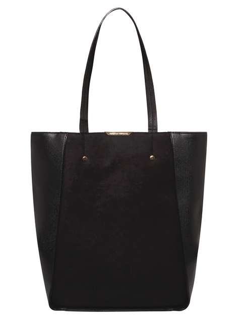 Black Insert Shopper Tote Bag